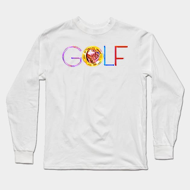 New York Golf Long Sleeve T-Shirt by Kitta’s Shop